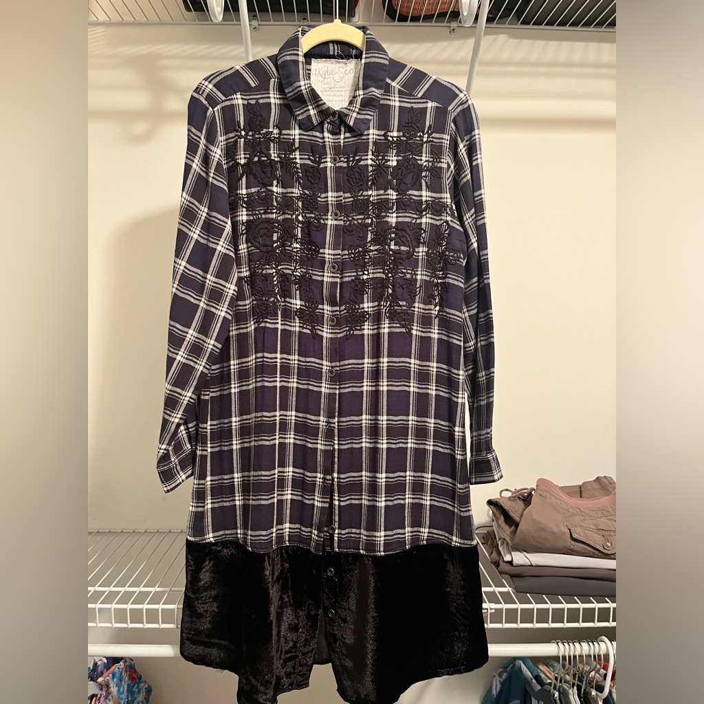 Beautiful, Unique Handmade Kyla Seo Long Shirt